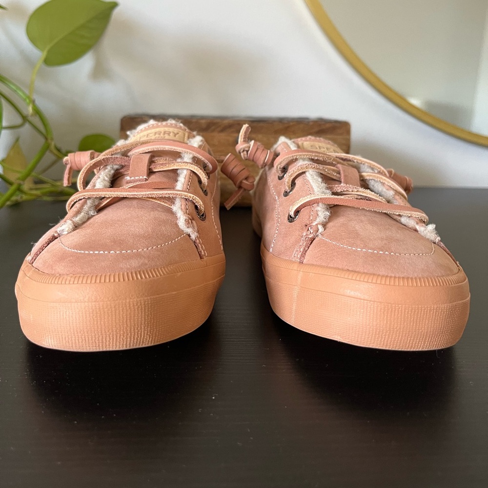 Sperry Light pink leather slip on sneakers. Size 6 - Picture 9 of 9